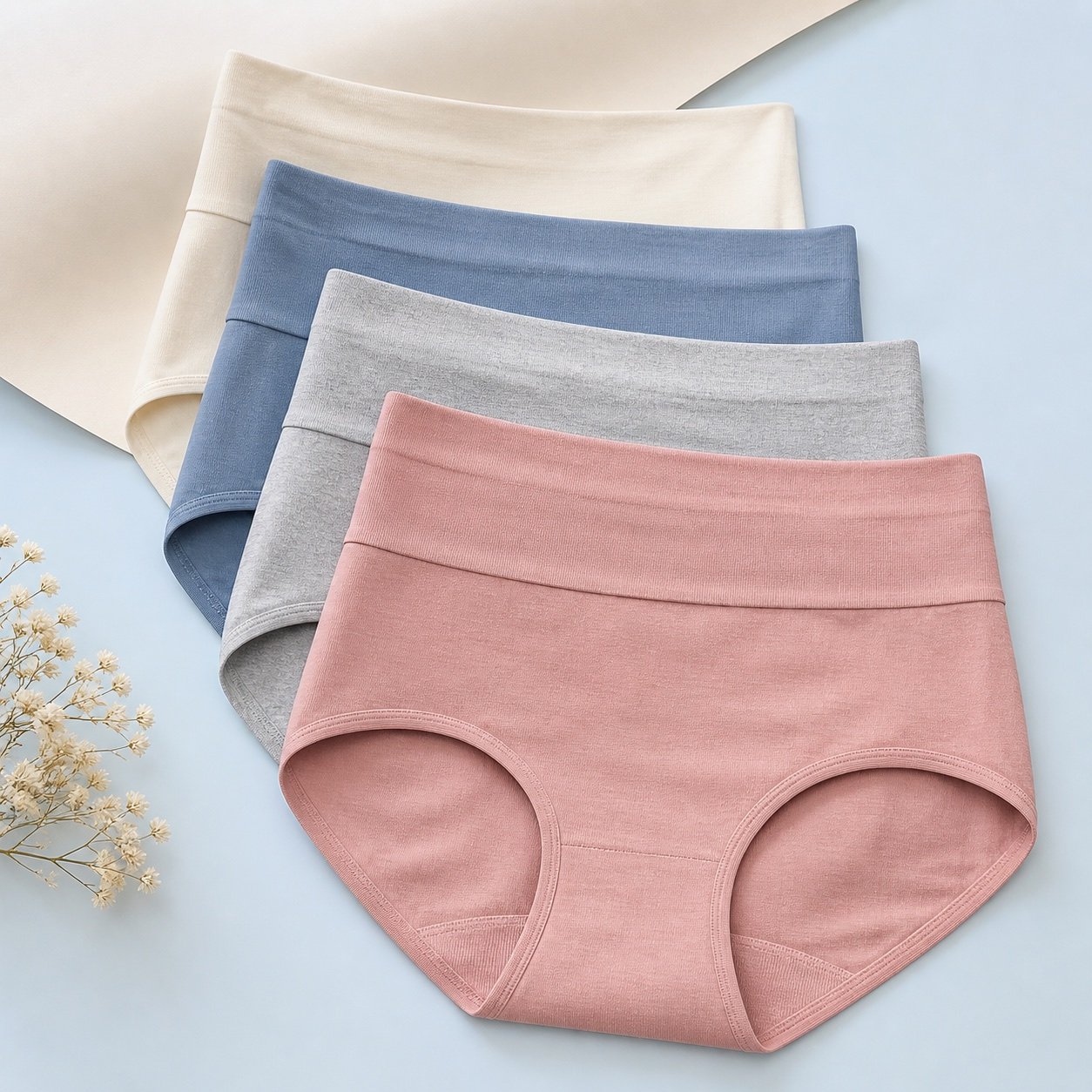 INNERSY High-Waist Baumwollslips